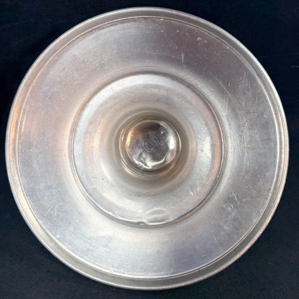 Vintage Carnation Malted Milk Glass Canister with Aluminum Lid White Retro Decor
